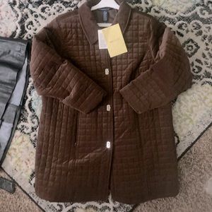 Denim&Co brown 1x woman’s coat